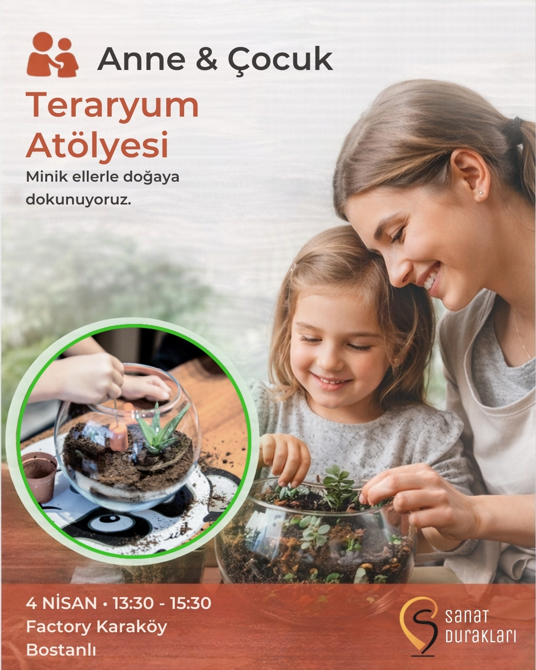 Anne & Çocuk Teraryum Atölyesi
